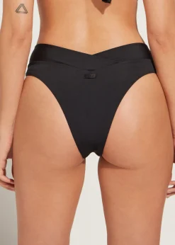 Women Calzedonia High-Waisted V-Cut Bikini Bottoms Indonesia