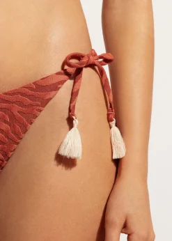 Women Calzedonia Istanbul Bow Brazilian Bikini Bottoms