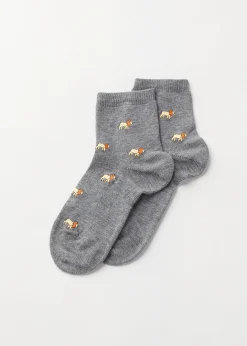 Kids Calzedonia Kids' Animal Print Short Socks