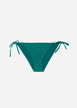 Women Calzedonia Lame Tie Bikini Bottoms Hollywood
