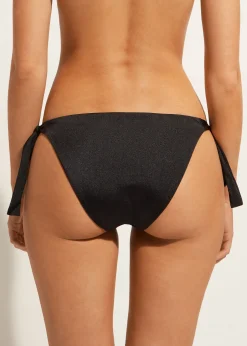 Women Calzedonia Las Vegas Sequin Bow Bikini Bottoms