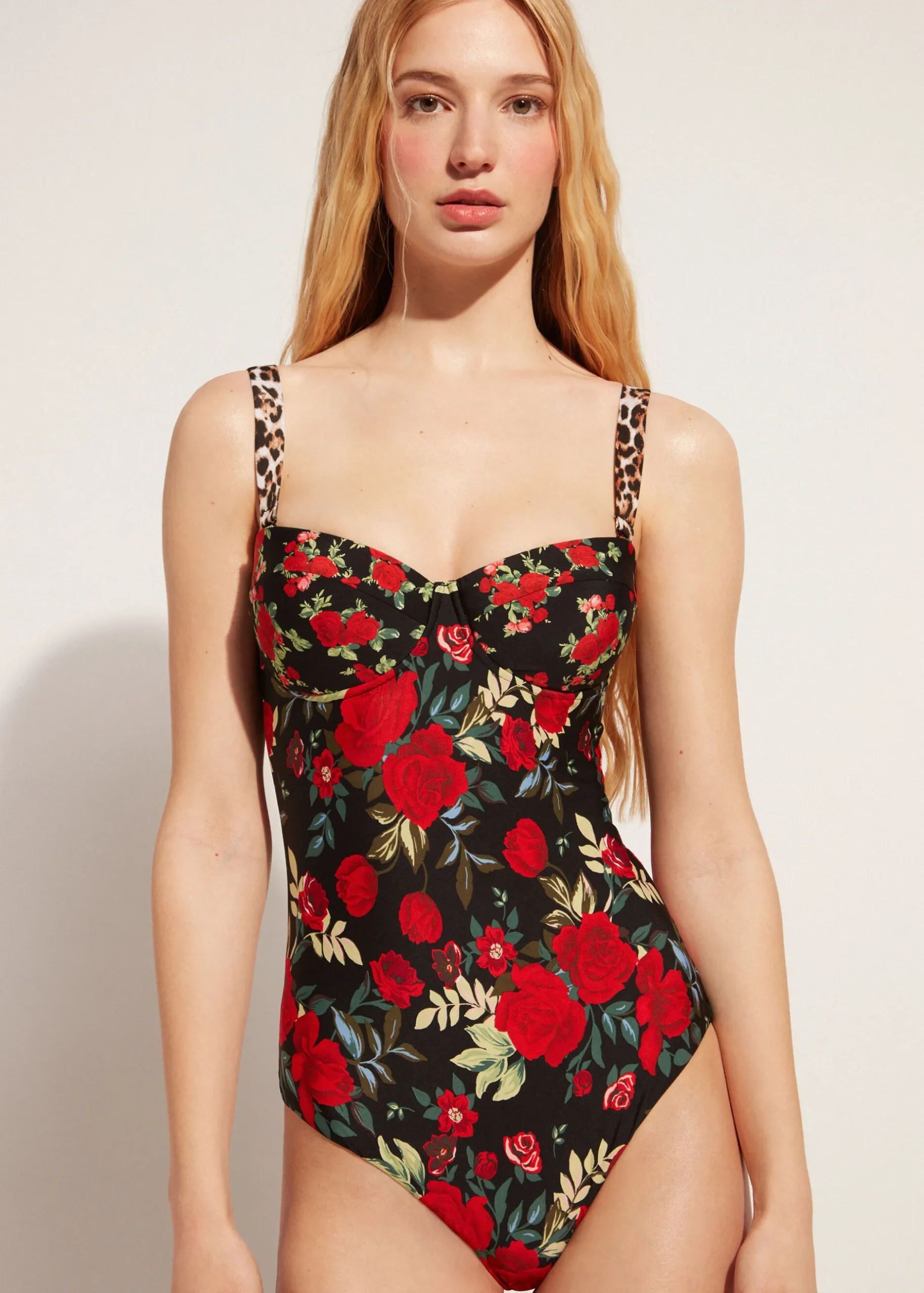 Women Calzedonia Lightly Padded Double Face Swimsuit Nizza