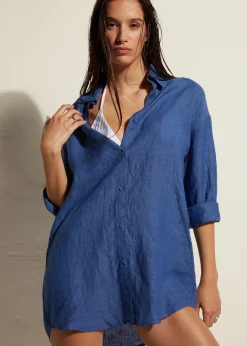 Women Calzedonia Linen Shirt