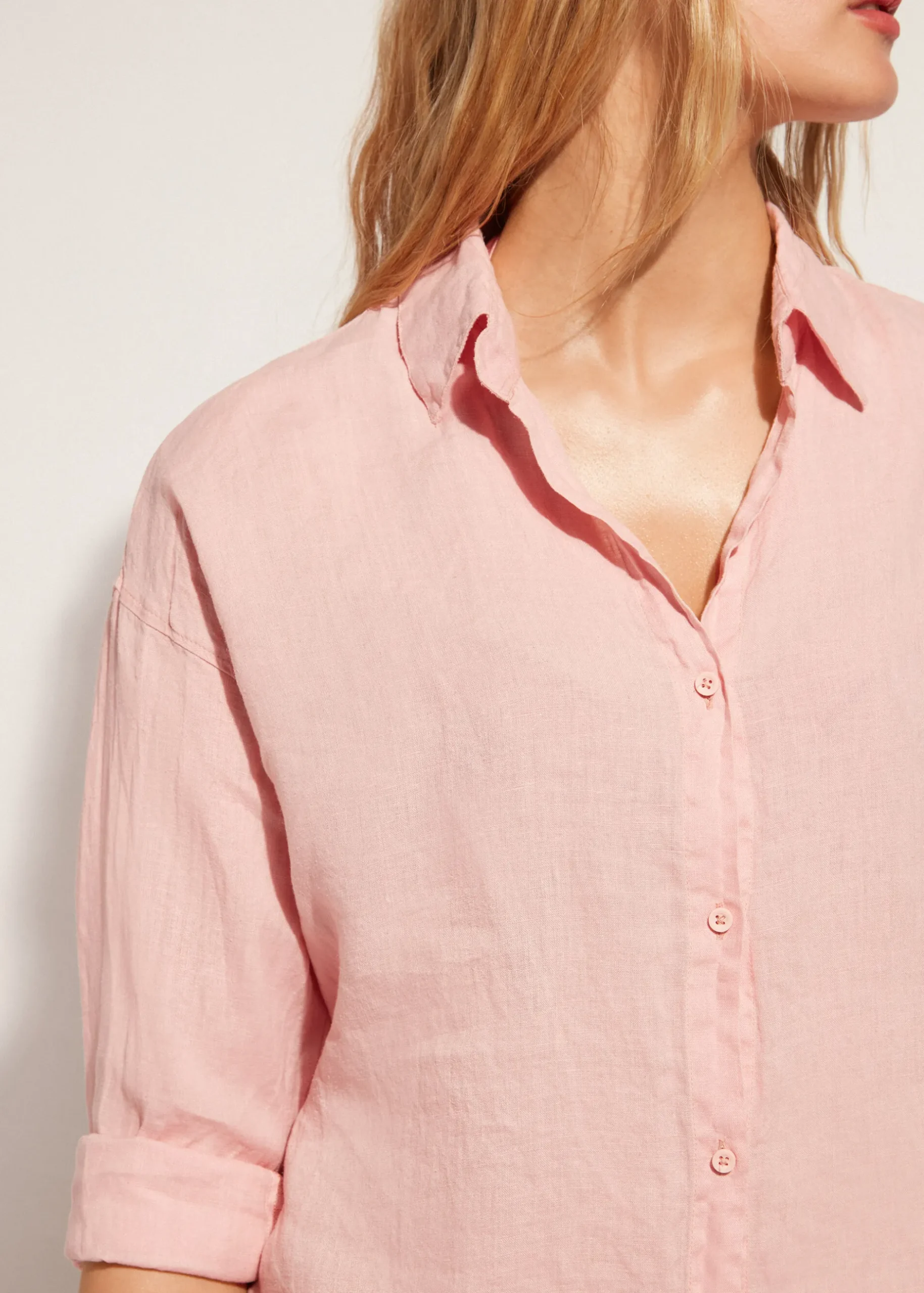 Women Calzedonia Linen Shirt
