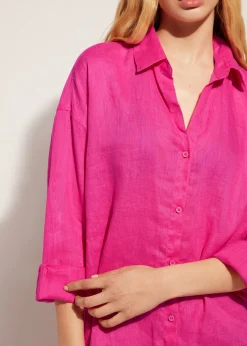 Women Calzedonia Linen Shirt