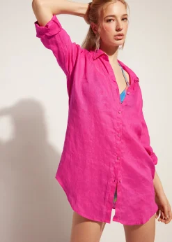 Women Calzedonia Linen Shirt