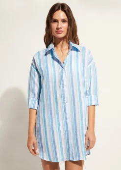 Women Calzedonia Linen Shirt
