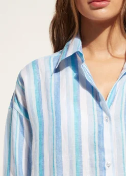 Women Calzedonia Linen Shirt