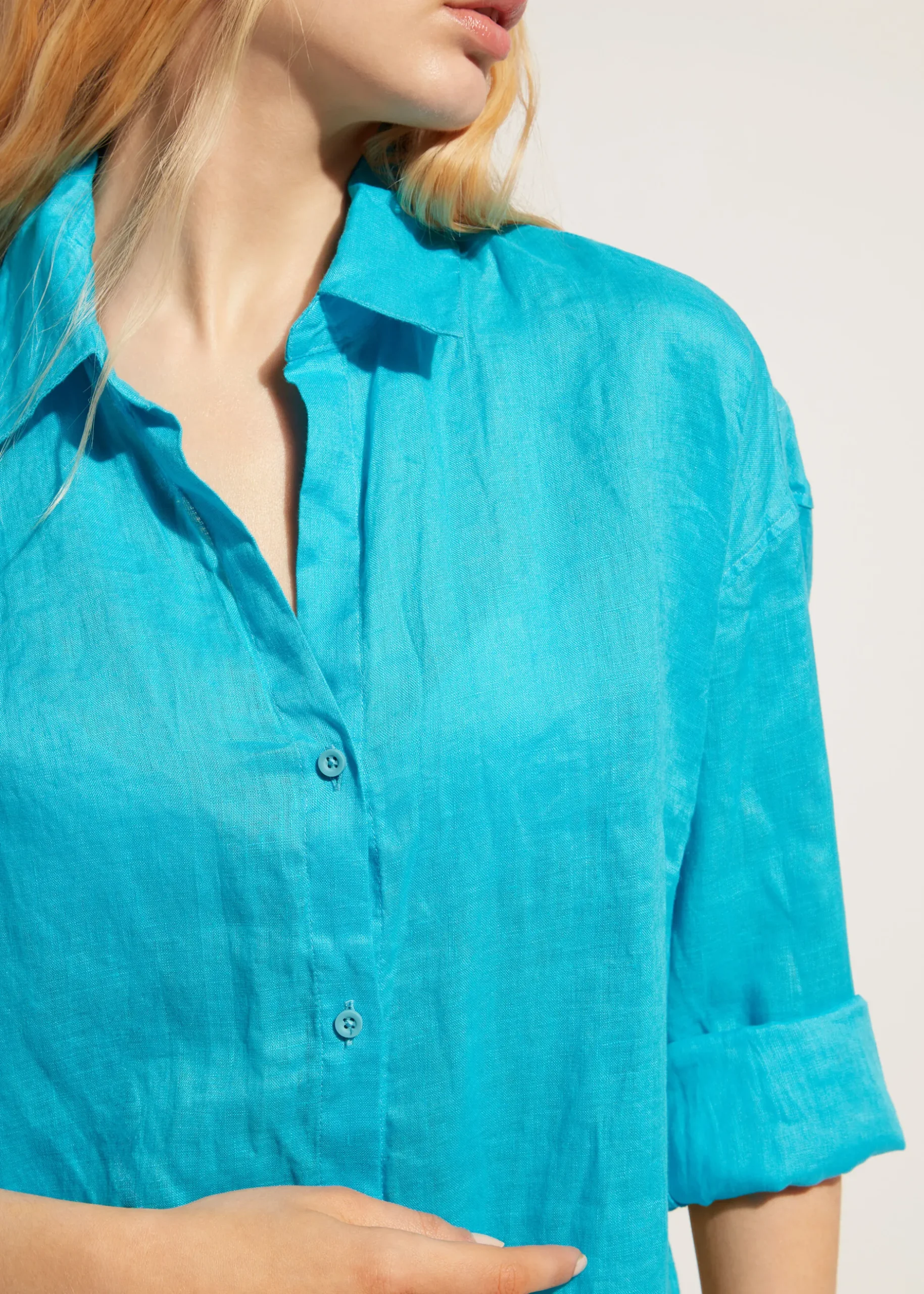 Women Calzedonia Linen Shirt