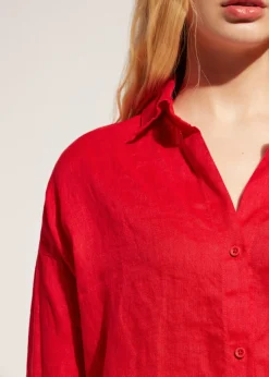 Women Calzedonia Linen Shirt