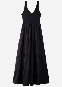 Women Calzedonia Long Dress With Flounced Skirt