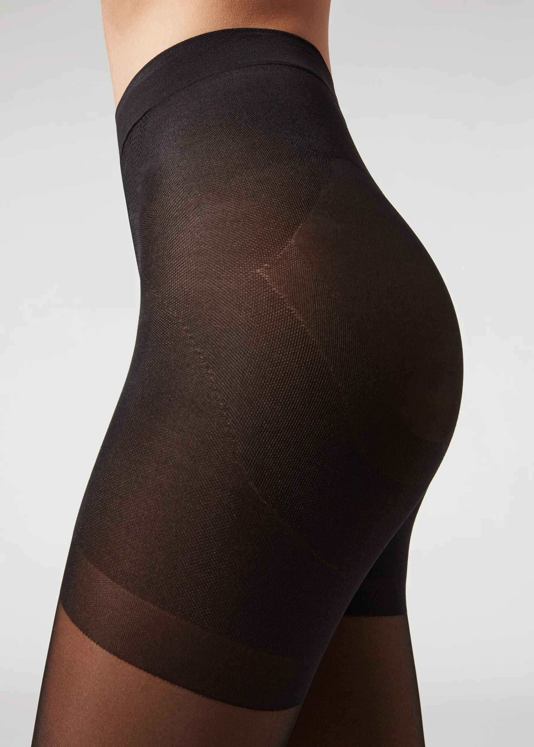 Women Calzedonia Longuette-Effect Total Shaper Tights