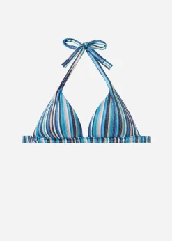 Women Calzedonia Marbella Graduated Padded Triangle Bikini Top