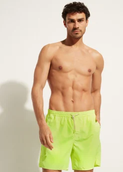 Men Calzedonia Men's Boxer Swim Shorts Formentera Eco