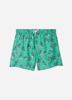 Men Calzedonia Men's Boxer Swim Shorts Formentera