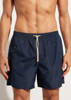 Men Calzedonia Men's Boxer Swim Shorts Formentera Eco