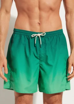 Men Calzedonia Men's Boxer Swim Shorts Formentera