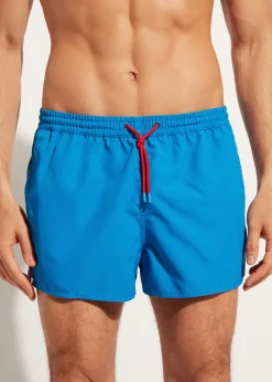 Men Calzedonia Men's Boxer Swim Shorts Ibiza Eco