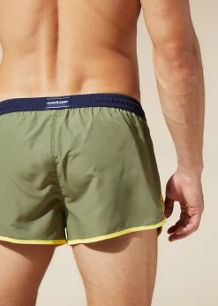 Men Calzedonia Men's Boxer Swim Shorts Venice Beach