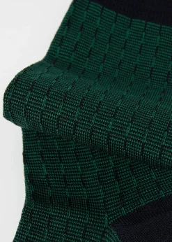 Men Calzedonia Men's Geometric Design Crew Socks