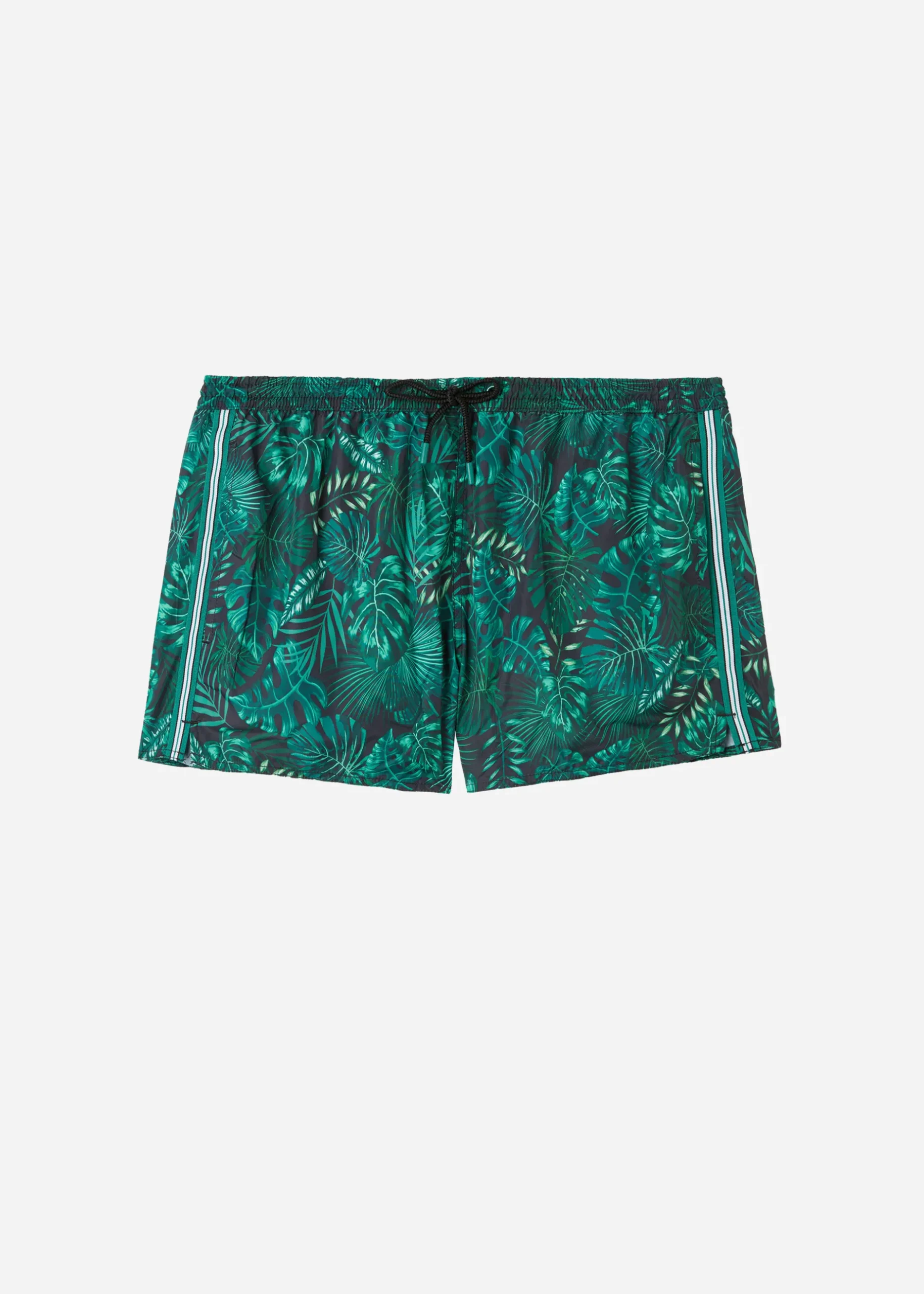 Men Calzedonia Men's Ibiza Patterned Boxer Swim Shorts