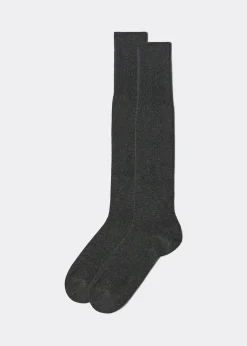 Men Calzedonia Men's Long Socks With Cashmere