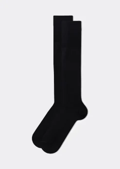 Men Calzedonia Men's Long Socks With Cashmere
