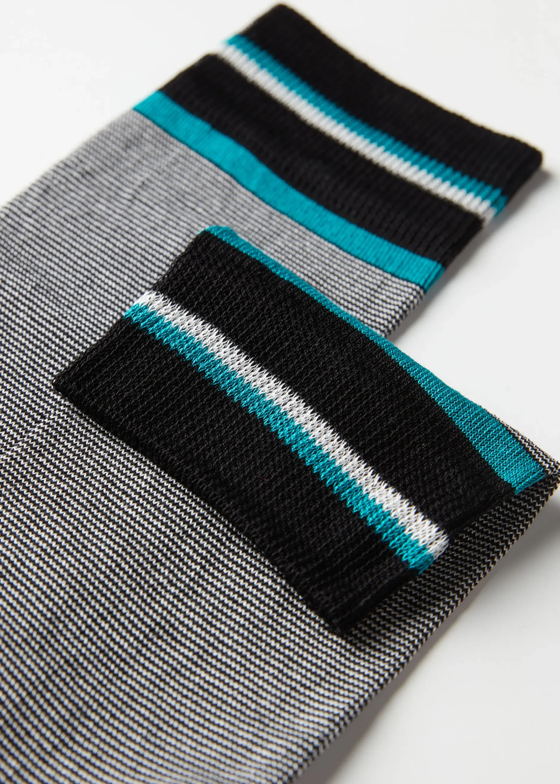 Men Calzedonia Men's Micro Striped Crew Socks