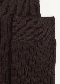 Men Calzedonia Men's Ribbed Cashmere Short Socks