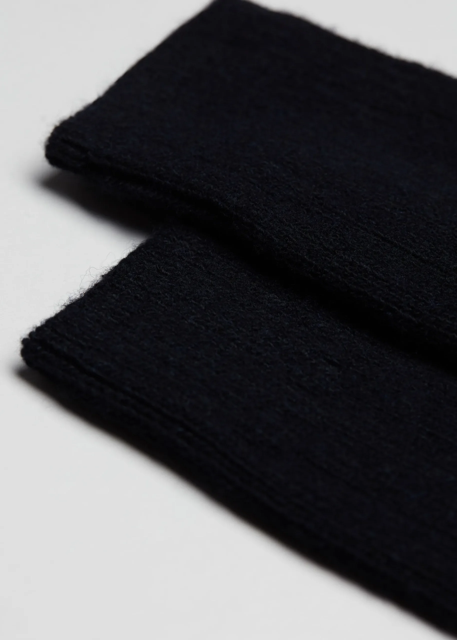 Men Calzedonia Men's Short Ribbed Socks With Wool And Cashmere