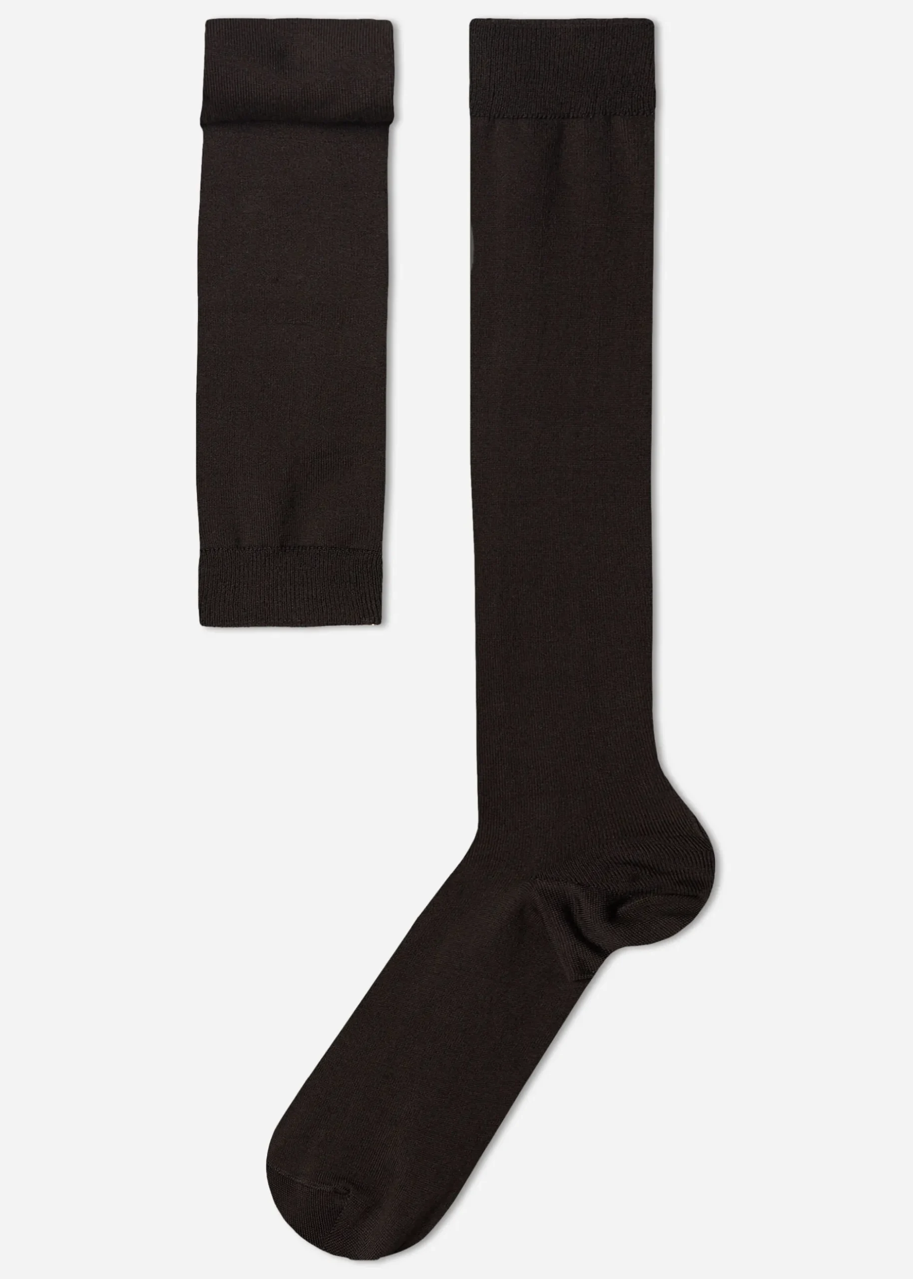 Men Calzedonia Men's Stretch Cotton Long Socks