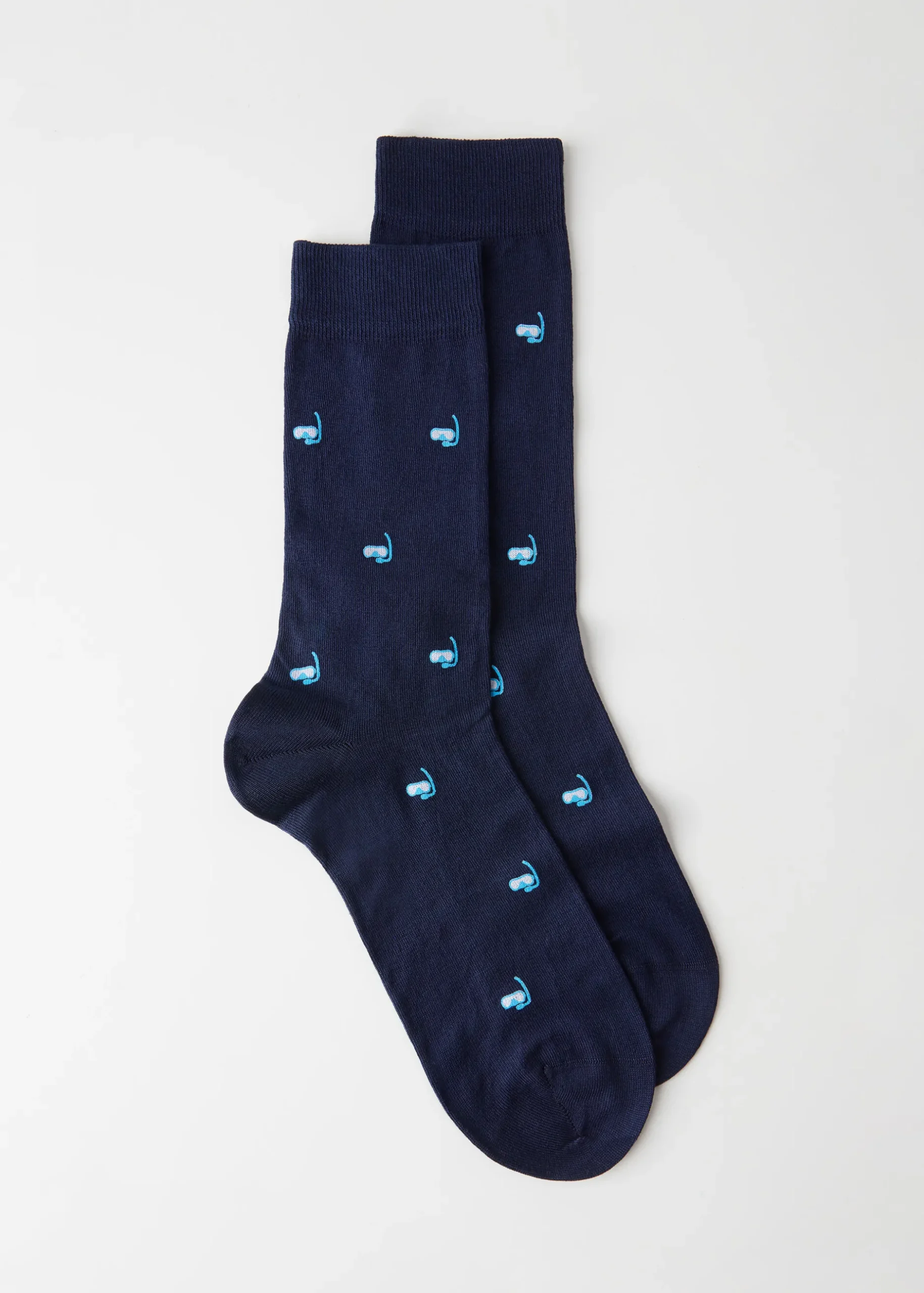 Men Calzedonia Men's Summer Print Crew Socks
