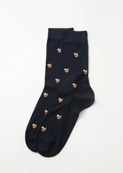 Men Calzedonia Men's Summer Print Crew Socks