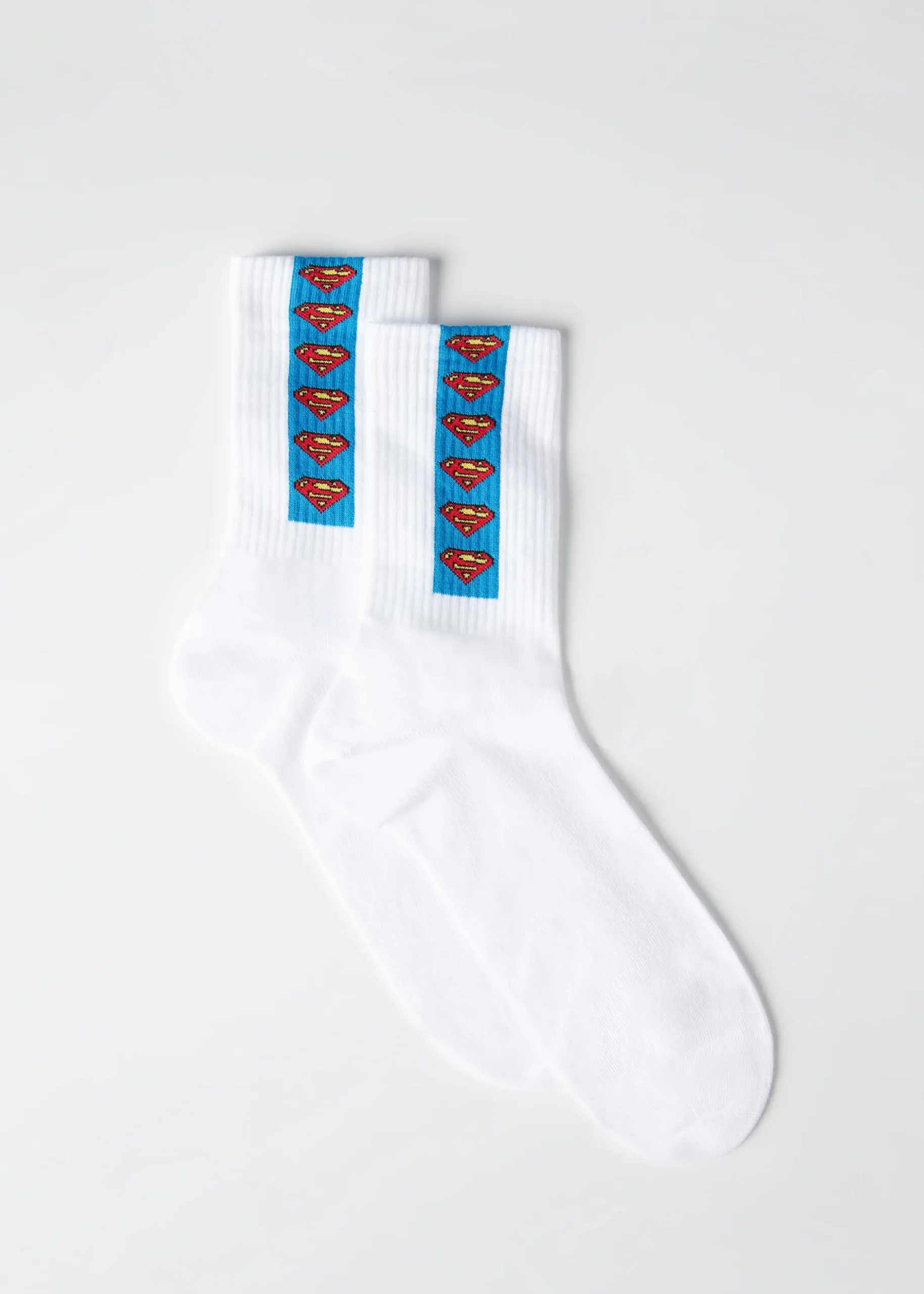 Men Calzedonia Men's Superman Crew Socks