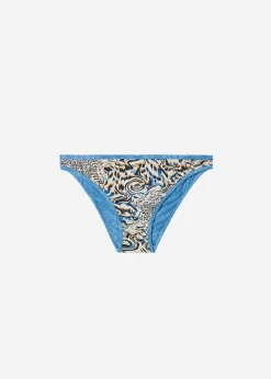 Women Calzedonia Mykonos Double Face Animal Print Bikini Bottoms