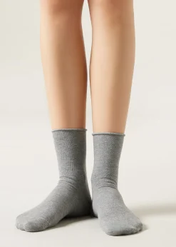 Women Calzedonia Non-Elastic Cotton Ankle Socks