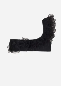 Women Calzedonia One-Shoulder Lightly Padded Bandeau Bikini Top Singapore