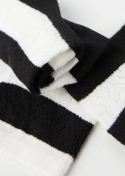 Women Calzedonia Openwork And Striped Short Socks