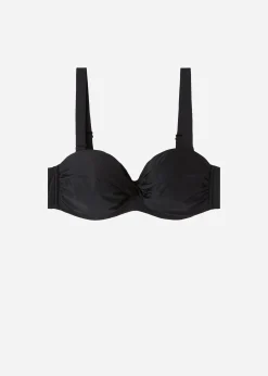 Women Calzedonia Padded Bandeau Bikini Top Indonesia