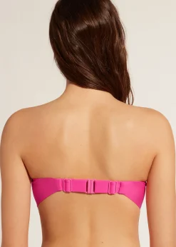 Women Calzedonia Padded Bandeau Bikini Top Indonesia