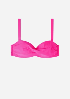 Women Calzedonia Padded Bandeau Bikini Top Indonesia
