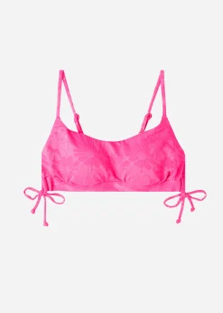 Women Calzedonia Padded Crop Bikini Top Antibes