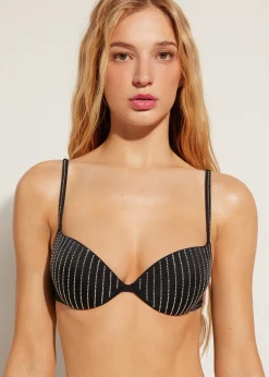 Women Calzedonia Padded Push-Up Bikini Top Shanghai
