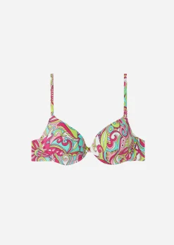 Women Calzedonia Padded Push-Up Bikini Top Londra