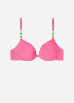 Women Calzedonia Padded Push-Up Bikini Top San Diego