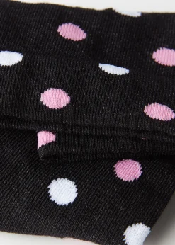 Women Calzedonia Polka Dot Pattern Short Socks