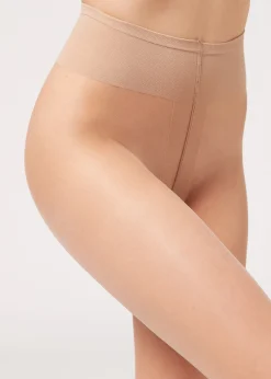 Women Calzedonia Premium Matt Second Skin 15 Denier Tights