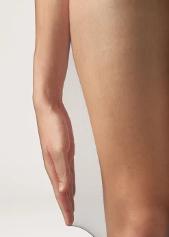 Women Calzedonia Premium Matt Second Skin 15 Denier Tights