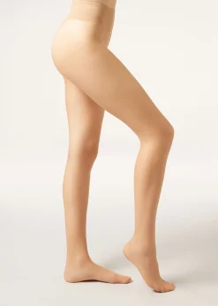 Women Calzedonia Premium Matt Second Skin 15 Denier Tights