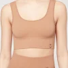 Women Calzedonia Ribbed Seamless Sport Top